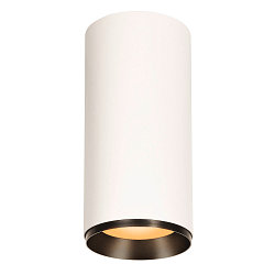 LED Ceiling luminaire NUMINOS� XL PHASE, 36W, 2700K, 24�, white / black