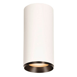 LED Ceiling luminaire NUMINOS� XL PHASE, 36W, 3000K, 36�, white / black