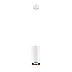 LED Pendant luminaire NUMINOS� XL PHASE, 36W, 2700K, 36�, white / black