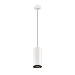 LED Pendant luminaire NUMINOS� XL PHASE, 36W, 4000K, 60�, white / black