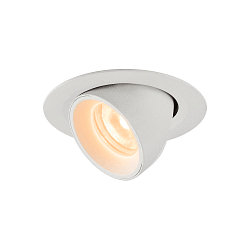 LED Ceiling recessed luminaire NUMINOS� GIMBLE XS, 2700K, 40�, white