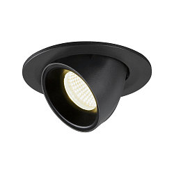 LED Ceiling recessed luminaire NUMINOS� GIMBLE S, 4000K, 40�, black