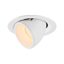 LED Ceiling recessed luminaire NUMINOS� GIMBLE M, 2700K, 40�, white