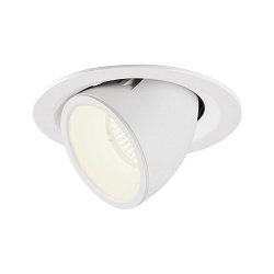 LED Ceiling recessed luminaire NUMINOS� GIMBLE M, 4000K, 55�, white