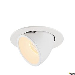LED Ceiling recessed luminaire NUMINOS GIMBLE L, 3000K, 20, white