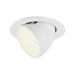 LED Ceiling recessed luminaire NUMINOS� GIMBLE L, 4000K, 55�, white