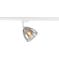 3-Phasen Strahler PARA CONE GL GU10, transparent, wei�