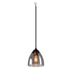 Pendelleuchte PARA CONE GL GU10, transparent, schwarz