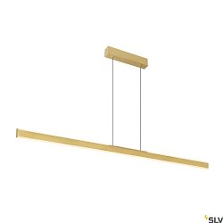 Pendant luminaire ONE LINEAR 140 PHASE up/down, 35W, 2700/3000K, brass