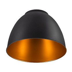 lamp shade PARA DOME, gold, black