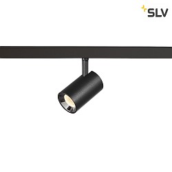 spot NUMINOS XS TRACK 48V DALI controllable IP20, chrome, black dimmable
