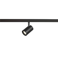 track spot NUMINOS� XS 48V DALI 2 40� swivelling, for VDU workstation, DALI controllable IP20, black matt dimmable
