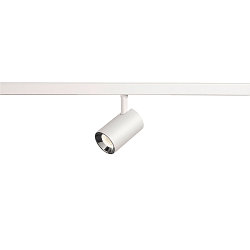 track spot NUMINOS� XS 48V DALI 2 40� swivelling, for VDU workstation, DALI controllable IP20, white matt dimmable