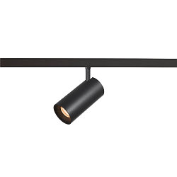 track spot NUMINOS� S TRACK 48V DALI controllable IP20, black dimmable