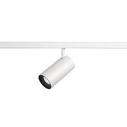 track spot NUMINOS� XS 48V DALI 2 55� swivelling, for VDU workstation, DALI controllable IP20, white matt dimmable