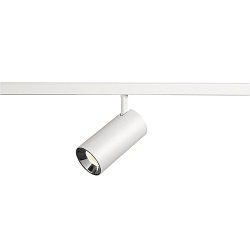 track spot NUMINOS� XS 48V DALI 2 55� swivelling, for VDU workstation, DALI controllable IP20, white matt dimmable