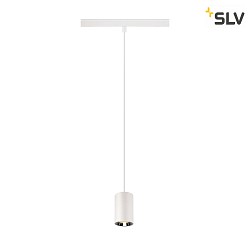 pendant luminaire NUMINOS XS TRACK 48V DALI controllable IP20, chrome, white dimmable