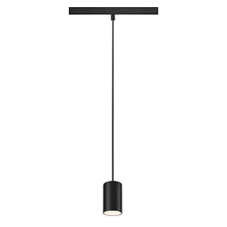 pendant luminaire NUMINOS� XS 48V DALI 2 40� for VDU workstation, DALI controllable IP20, black matt dimmable