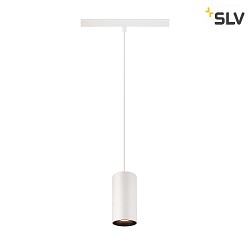 pendant luminaire NUMINOS S TRACK 48V DALI controllable IP20, black, white dimmable