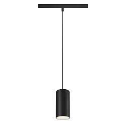 pendant luminaire NUMINOS� S 48V DALI 2 40� for VDU workstation, DALI controllable IP20, black matt dimmable