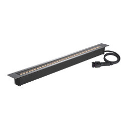 LED Bodeneinbauleuchte DASAR� 1200, IP65/IP67 IK10, 120cm, 34W 3000K 4100lm 19�, DALI dimmbar, befahrbar, edelstahl