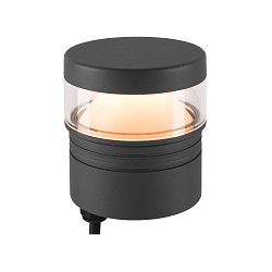 LED Leuchtenkopf M-POL S POLEHEAD, 360�, 10W, 2700K, 750lm, CRI 80, IP65, entblendet, anthrazit