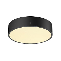 wall and ceiling luminaire MEDO� PRO 30 round, DALI controllable IP50, black dimmable