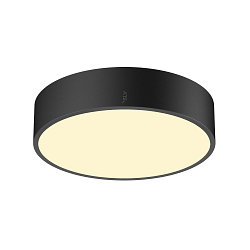 wall and ceiling luminaire MEDO� PRO 30 round, DALI controllable IP50, black dimmable