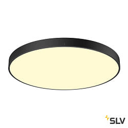 ceiling luminaire MEDO PRO 90 round, CCT Switch, UGR < 19 IP50, black dimmable