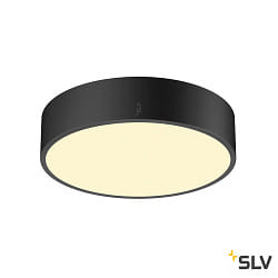 wall and ceiling luminaire MEDO 30 round IP50, black dimmable