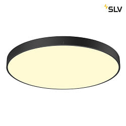ceiling luminaire MEDO 90 round, CCT Switch IP50, black dimmable