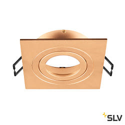 mounting ring NEW TRIA 75 square, rose gold