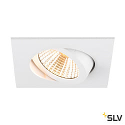 ceiling recessed luminaire NEW TRIA 68 square IP20, white dimmable