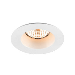 LED Deckeneinbauleuchte NEW TRIA� 68, rund, 8,3W, CRI 90, IP20/IP65, dimmbar, 38�, 2700K, wei�