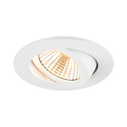 LED Deckeneinbauleuchte NEW TRIA� 68, rund, 11W, 1800-3000K, CRI 90, IP20, dimmbar, 38�, wei�