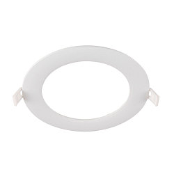 Abdeckung f�r Deckeneinbauleuchte DOWNLIGHT V 150, � 16.8cm / 2.5cm, flach, wei�