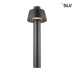 outdoor floor lamp PHOTONI 75 conical E27 IP55, black dimmable