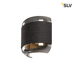 wall luminaire PANTILO ROPE G9 IP20, silver dimmable