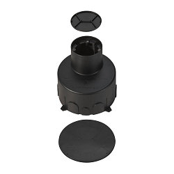 Montagegeh�use f�r DASAR� S, schwarz