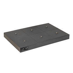 Ladebasis f�r VINOLINA TWO, max. 6 Leuchten, IP20, schwarz