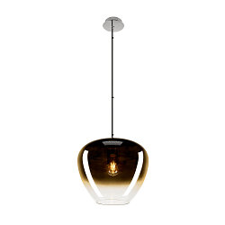 pendant luminaire PANTILO CONVEX 40 E27 IP20, chrome