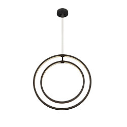 LED Pendelleuchte ONE VERTICAL PD, 40W, 2700/3000K, 2400lm, IP20, dimmbar, schwarz