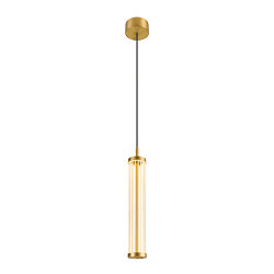 pendant luminaire QUIMERA - PHASE CCT Switch, switchable IP20, brushed brass dimmable