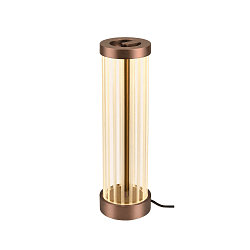 table lamp QUIMERA - PHASE cylindrical, CCT Switch, switchable IP20, copper 
