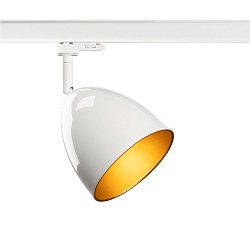 3-phase spot PARA CONE 14 swivelling, rotatable GU10 IP20, white, lacquered dimmable