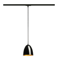 1-Phasen Pendelleuchte PARA CONE 14, IP20, GU10, schwarz / gold