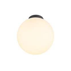 ceiling luminaire SUN 30 round E27 IP20, black dimmable
