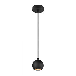 pendant luminaire LIGHT EYE� 90 GU10 IP20, black dimmable