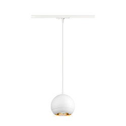 1-phase pendant luminaire LIGHT EYE� 150 GU10 IP20, white dimmable