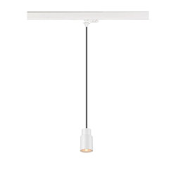 3-phase pendant luminaire PURI 2.0 - TUBE cylindrical GU10 IP20, white dimmable